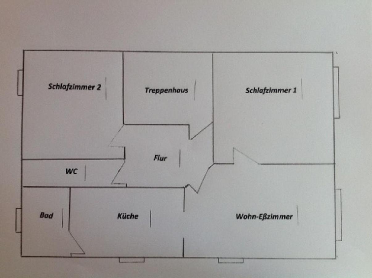 מילטנברג Ferienwohnung Anke Kaufmann מראה חיצוני תמונה